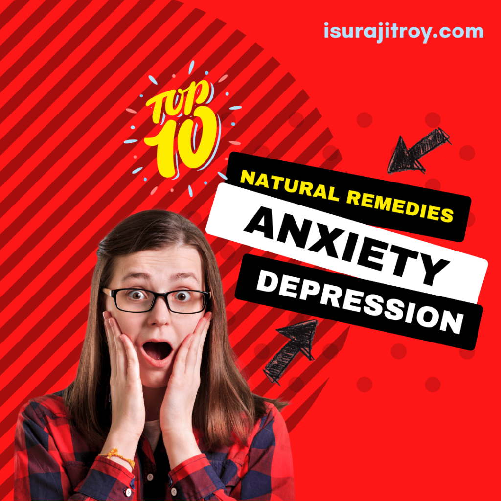 Find relief from anxiety and depression with these natural remedies! Say goodbye to pills and hello to a happier, healthier you.