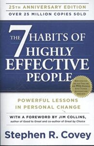 The 7 Habits of Highly Effective People. Self Development Book.