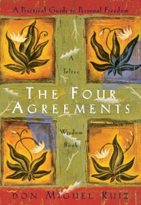 The Four Agreements. Self development book.