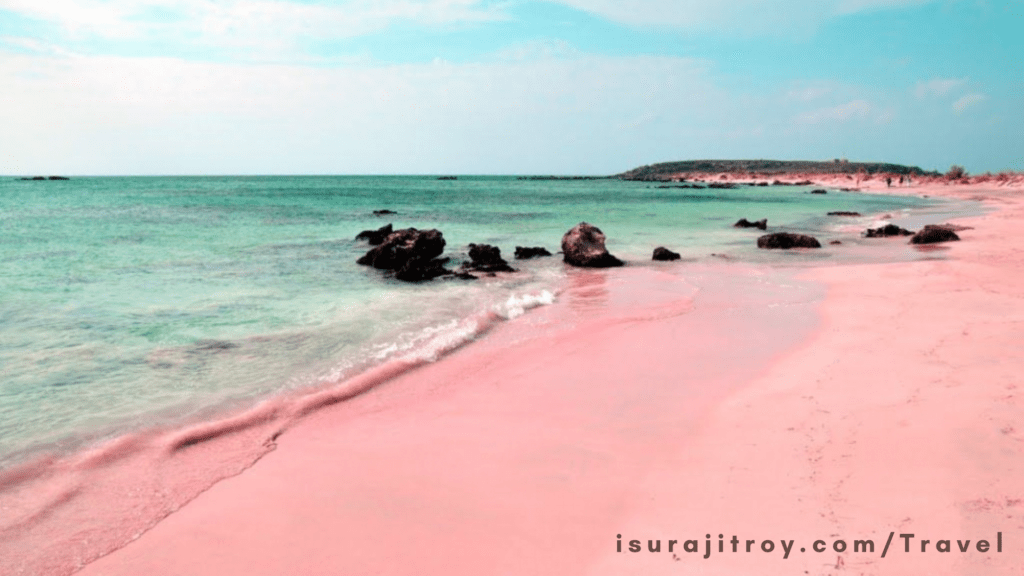 Escape to Paradise: Dive into the Blush-Colored Beauty of Pink Sands Beach, Harbour Island, Bahamas. Your Tropical Oasis Awaits!