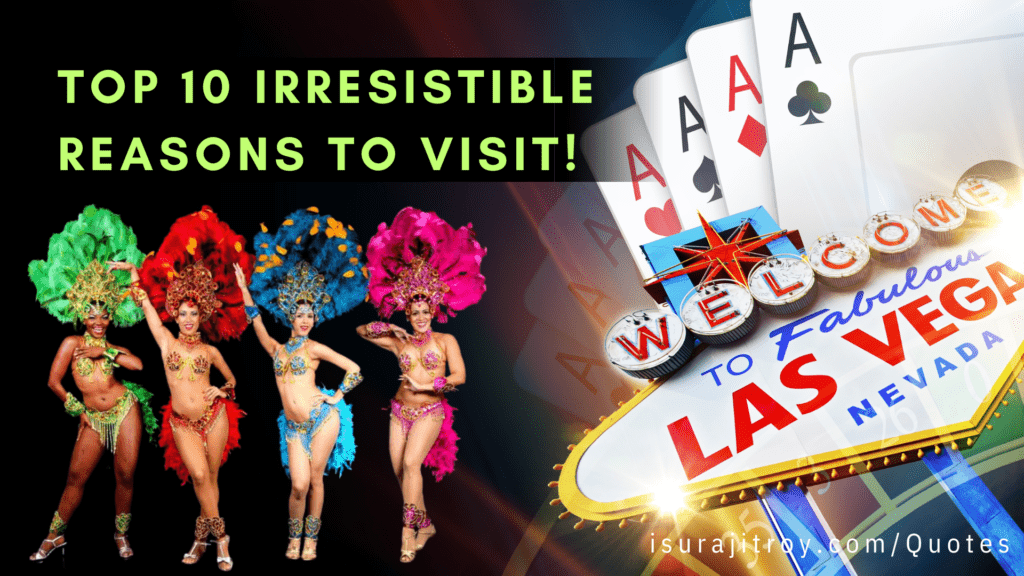 Unveiling the Glitz and Glam: Discover the Top 10 Irresistible Reasons to Experience Las Vegas! From affordable luxury to wild adventures, Sin City beckons. Don't miss out!