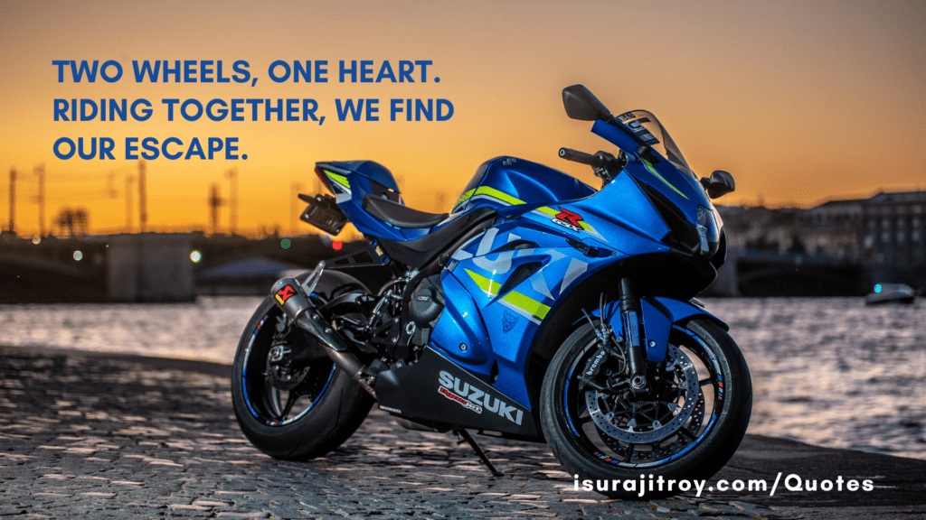 Rev up your Instagram feed with attitude-filled bike love quotes! Ignite your passion now.
