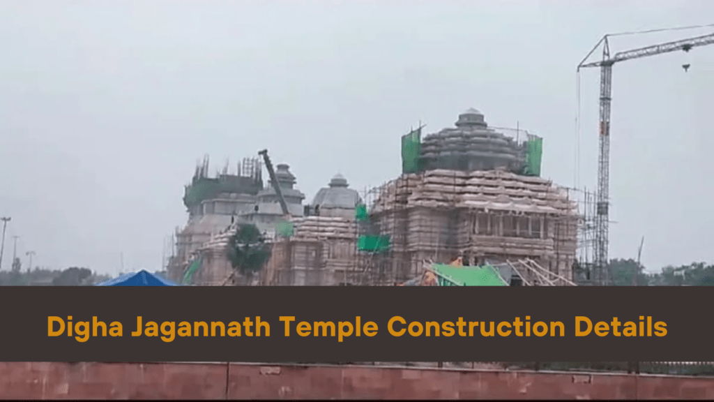Unlock the Mysteries! Dive into the Enchanting Construction Saga of Digha Jagannath Temple. Discover the Artistry Behind the Rs 200 Crore Marvel!