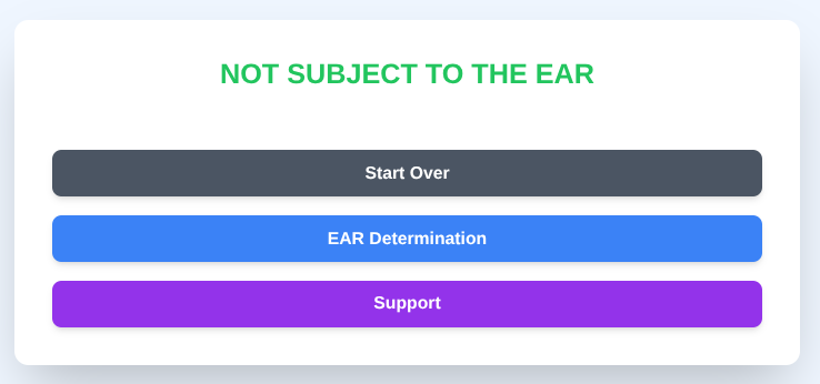 Your ultimate guide to EAR & ITAR compliance. Discover if your item is EAR controlled, its ECCN, and license requirements quickly.