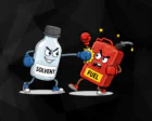 When a Solvent Looks Like a Fuel