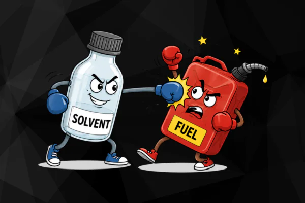 When a Solvent Looks Like a Fuel