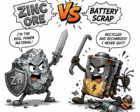 When an Ore Looks Like a Battery Scrap